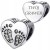Charms do Pandora STÓPKI SREBRO próba s925 +TWÓJ GRAWER