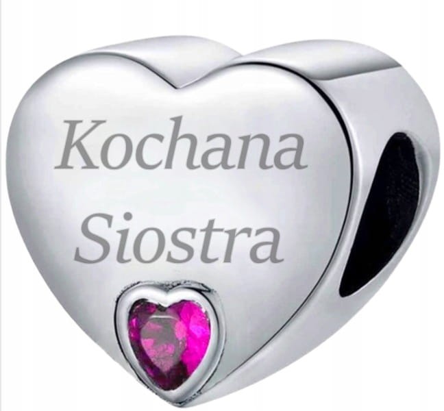 Charms do Pandora  KOCHANA SIOSTRA  próba SREBRO s925