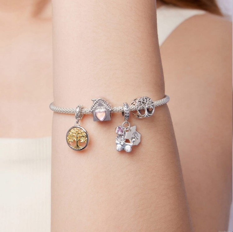 Charms do Pandora Drzewo Życia SREBRO s925