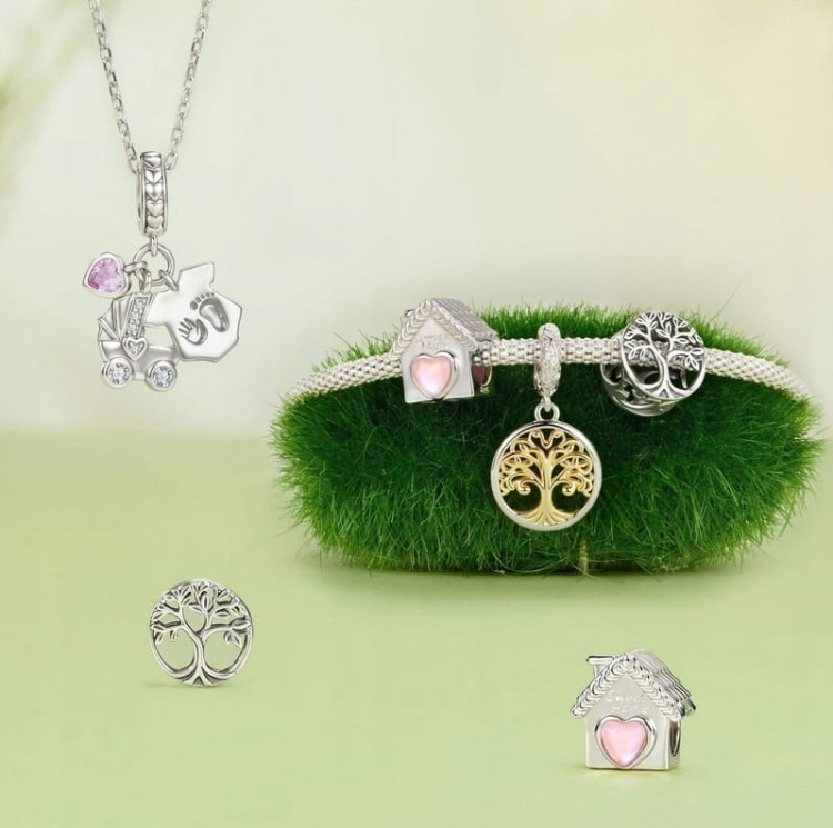 Charms do Pandora Drzewo Życia SREBRO s925