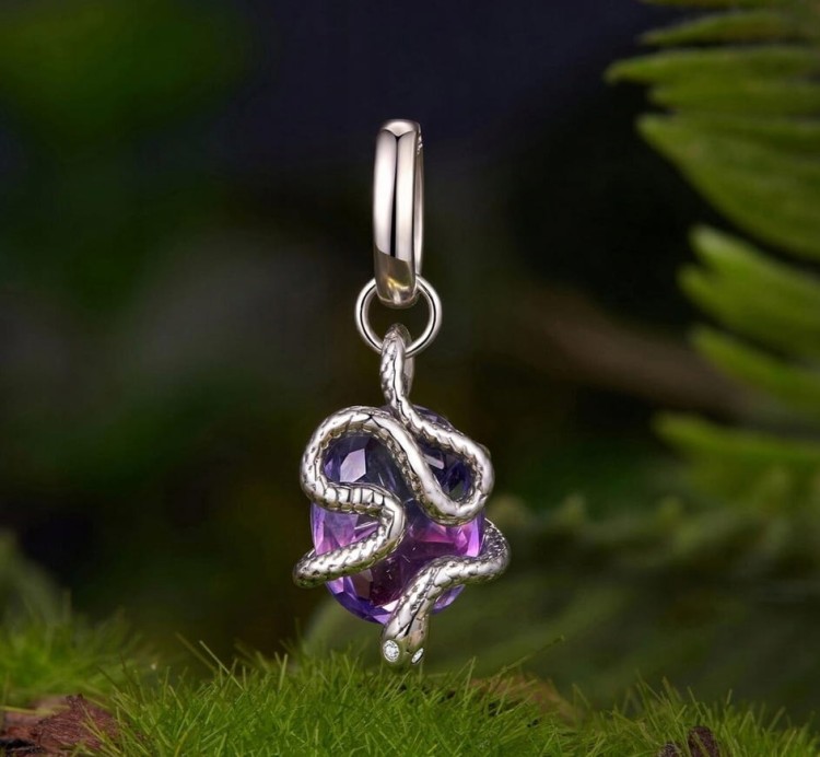 Charms do Pandora wąż SREBRO próba s925