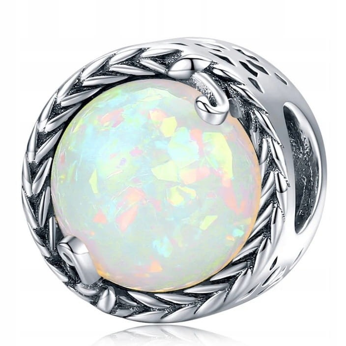 Charms do Pandora opalizujcy opal  SREBRO próba s925