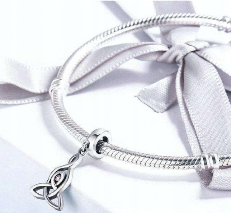 Charms do Pandora joga kwiat lotosu SREBRO próba s925