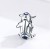 Charms do Pandora stoper  blokada separator SREBRO próba s925