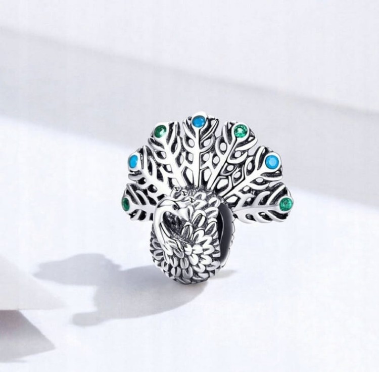 Charms do Pandora PAW cyrkonie SREBRO próba s925