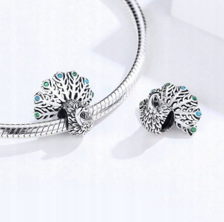 Charms do Pandora PAW cyrkonie SREBRO próba s925