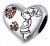 Charms do Pandora  kobieta w ciąży dziecko SREBRO próba s925