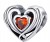 Charms do Pandora serduszko SREBRO próba s925