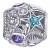 Charms do Pandora muszle rozgwiazd SREBRO pr. s925