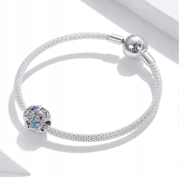 Charms do Pandora muszle rozgwiazd SREBRO pr. s925
