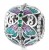 Charms do Pandora fioletowe motyle SREBRO pr. s925