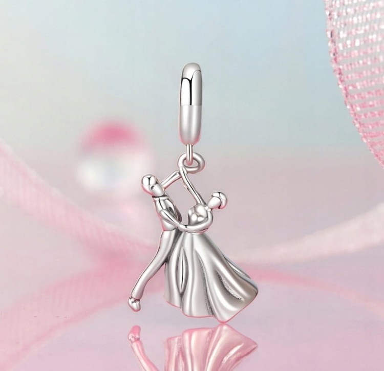 Charms do Pandora taniec zakochanych  SREBRO s925