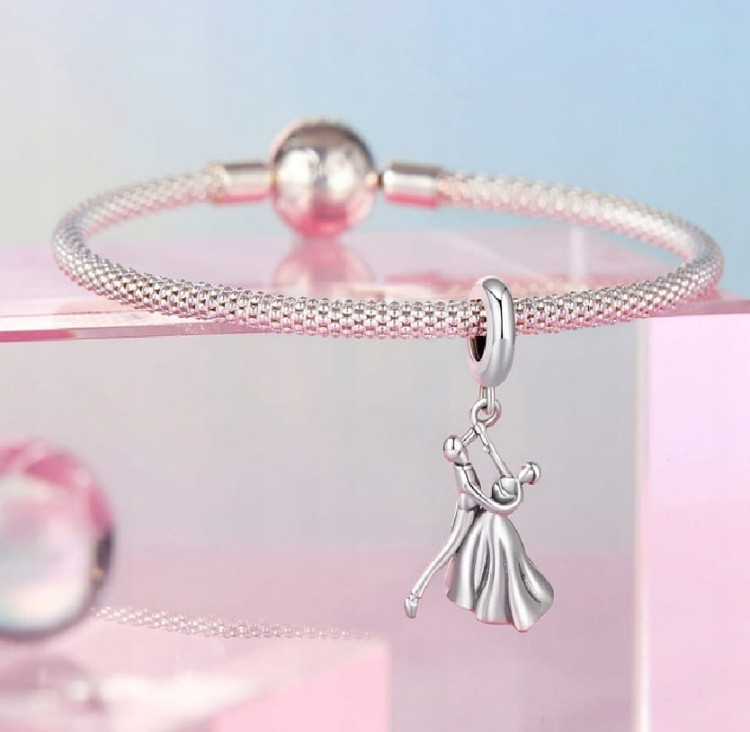 Charms do Pandora taniec zakochanych  SREBRO s925