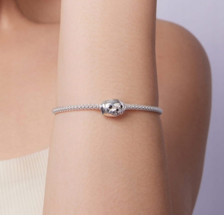 Charms do Pandora srebrny pies próba SREBRO s925
