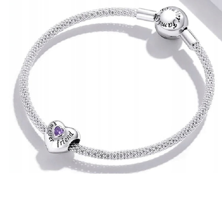 Charms do Pandora  przyjaźń forever friends próba SREBRO s925
