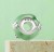 Charms do Pandora Zielone Murano koniczynki szczęście SREBRO próba s925