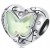 Charms do Pandora Serce z zielonym motylem SREBRO próba s925