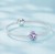 Charms do Pandora Fioletowa Magnolia SREBRO próba s925