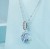 Charms do Pandora  Kot na Księżycu świecący  SREBRO próba s925