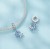 Charms do Pandora  Kot na Księżycu świecący  SREBRO próba s925
