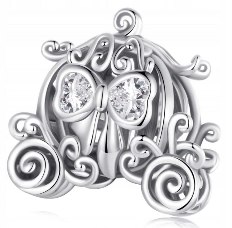 Charms do Pandora Karoca Kopciuszka dynia SREBRO s925