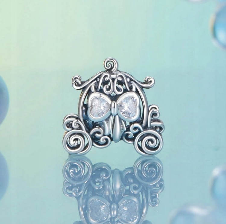 Charms do Pandora Karoca Kopciuszka dynia SREBRO s925