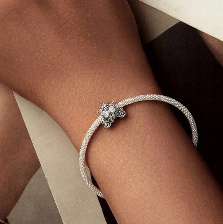 Charms do Pandora Karoca Kopciuszka dynia SREBRO s925