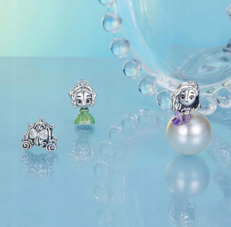 Charms do Pandora Karoca Kopciuszka dynia SREBRO s925