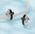 Charms do Pandora KRZYŻ czarna przekładka SREBRO s925