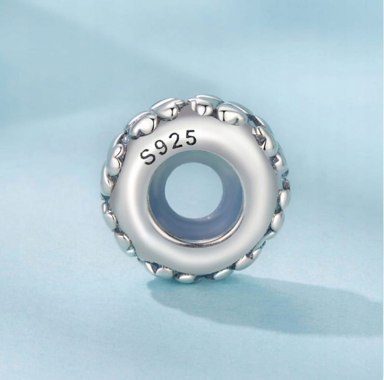 Charms do Pandora stoper blokada koniczynki SREBRO próba s925