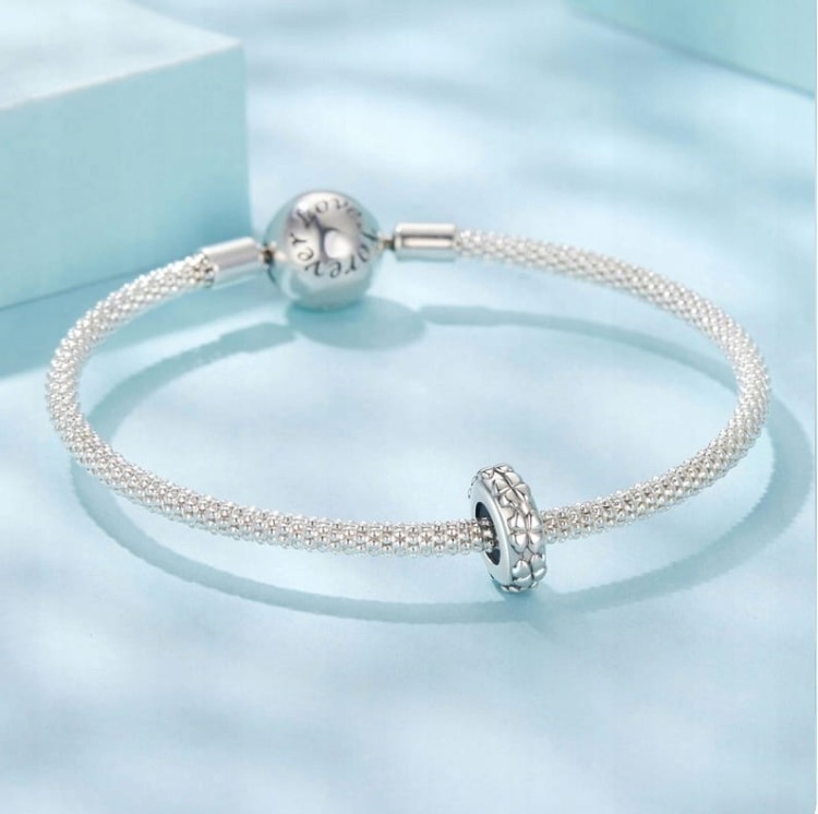 Charms do Pandora stoper blokada koniczynki SREBRO próba s925