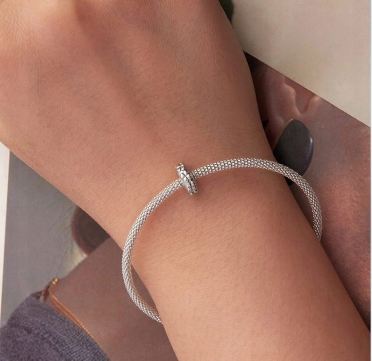 Charms do Pandora stoper blokada koniczynki SREBRO próba s925