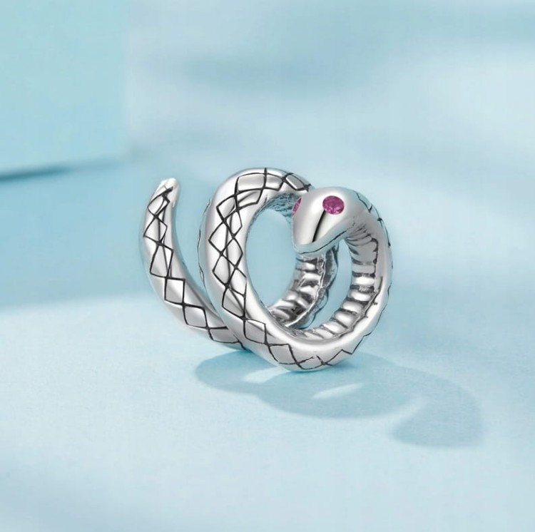 Charms do Pandora WĄŻ żmija przekładka  SREBRO s925