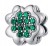 Charms do Pandora koniczynka good luck SREBRO s925