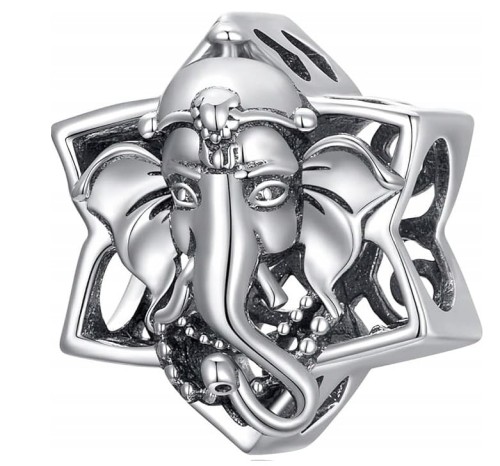 Charms do Pandora słoń na szczęście SREBRO s925