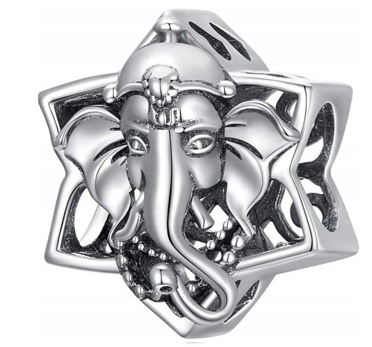 Charms do Pandora słoń na szczęście SREBRO s925