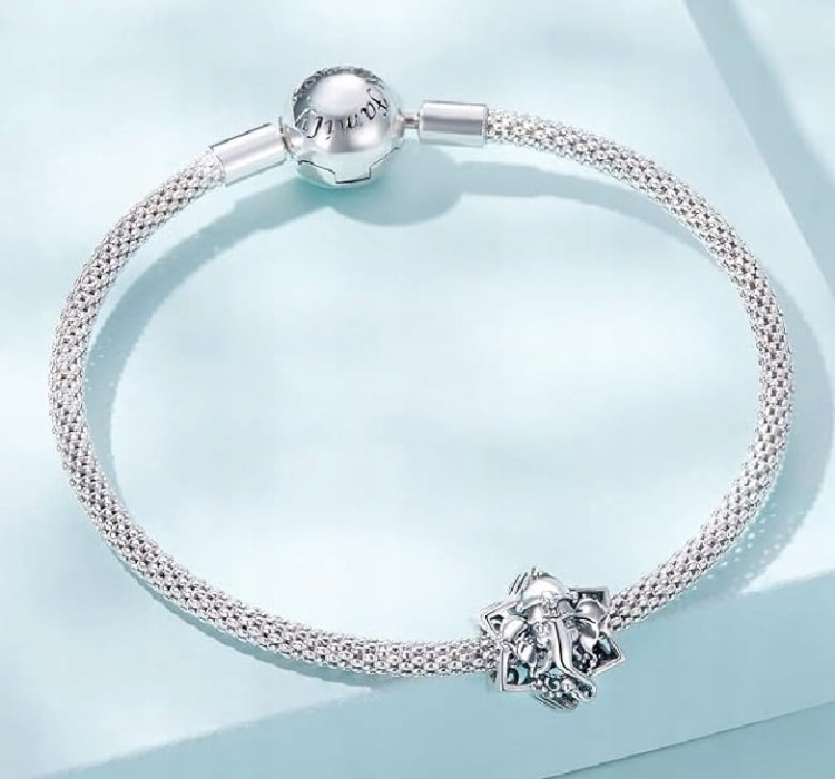 Charms do Pandora słoń na szczęście SREBRO s925