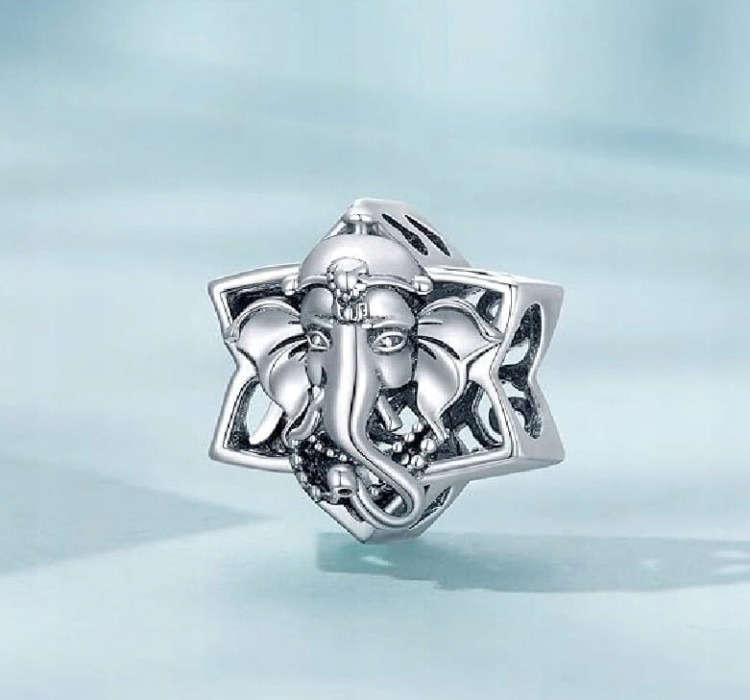 Charms do Pandora słoń na szczęście SREBRO s925