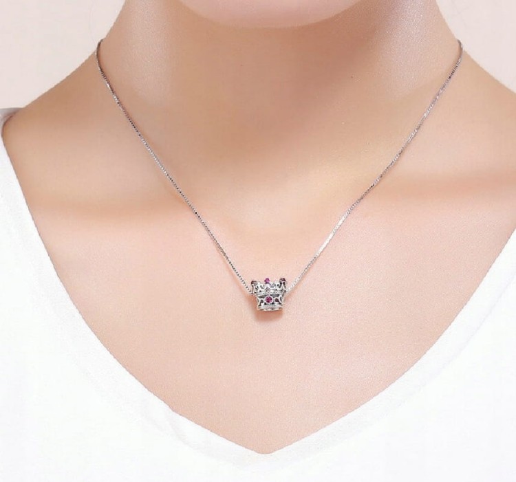 Charms do Pandora Korona Królowej próba SREBRO s925