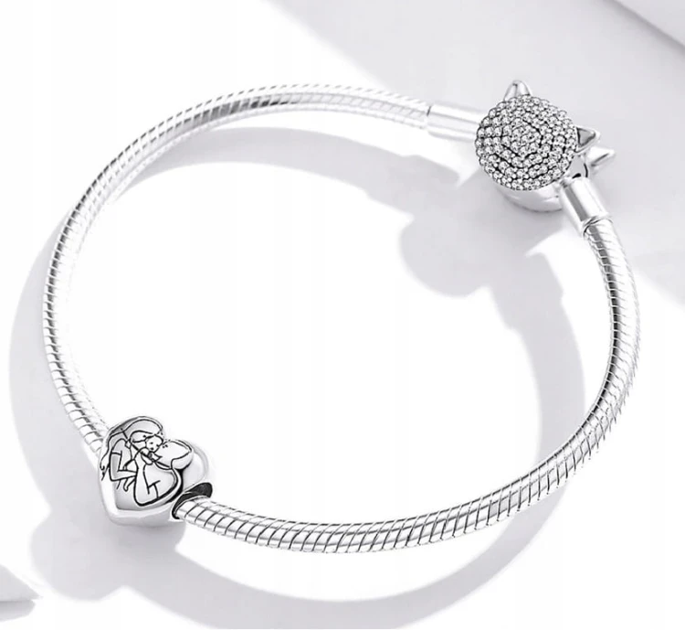Charms do Pandora rodzina family dziecko SREBRO próba s925