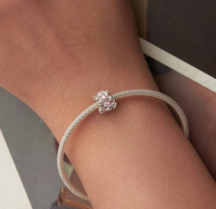 Charms do Pandora ozdobne kokardki SREBRO próba s925