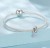 Charms do Pandora opalizujące serce  SREBRO próba s925