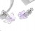 Charms do Pandora fioletowy moty SREBRO próba s925