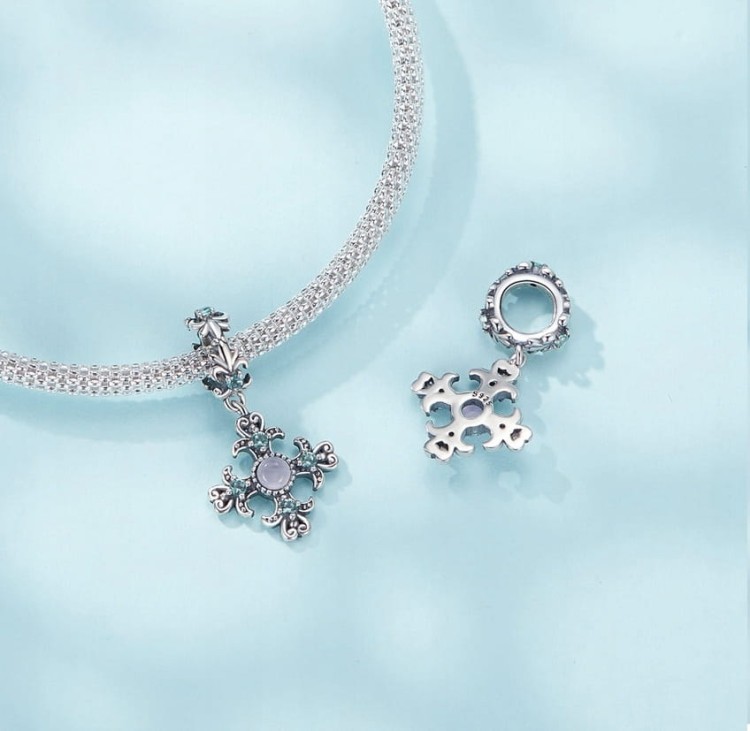 Charms do Pandora srebrny Krzyż wiara religia SREBRO s925