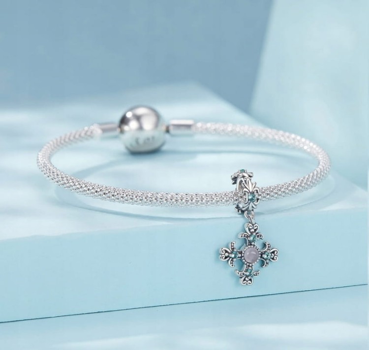 Charms do Pandora srebrny Krzyż wiara religia SREBRO s925