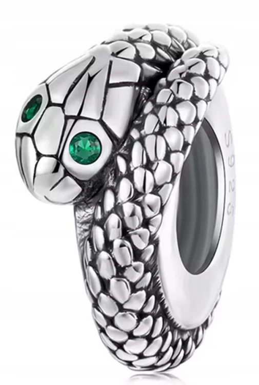 Charms do Pandora stoper blokada  WĄŻ żmija SREBRO  S925