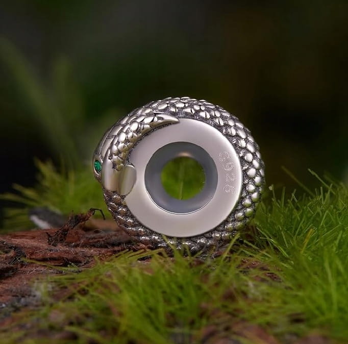 Charms do Pandora stoper blokada  WĄŻ żmija SREBRO  S925