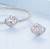 Charms do Pandora złączone serca cyrkonie  próba SREBRO s925
