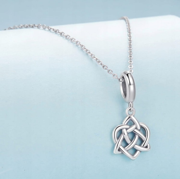 Charms do Pandora srebrny węzeł celtycki SREBRO próby s925