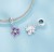 Charms do Pandora Irys srebrny kwiat SREBRO próby s925